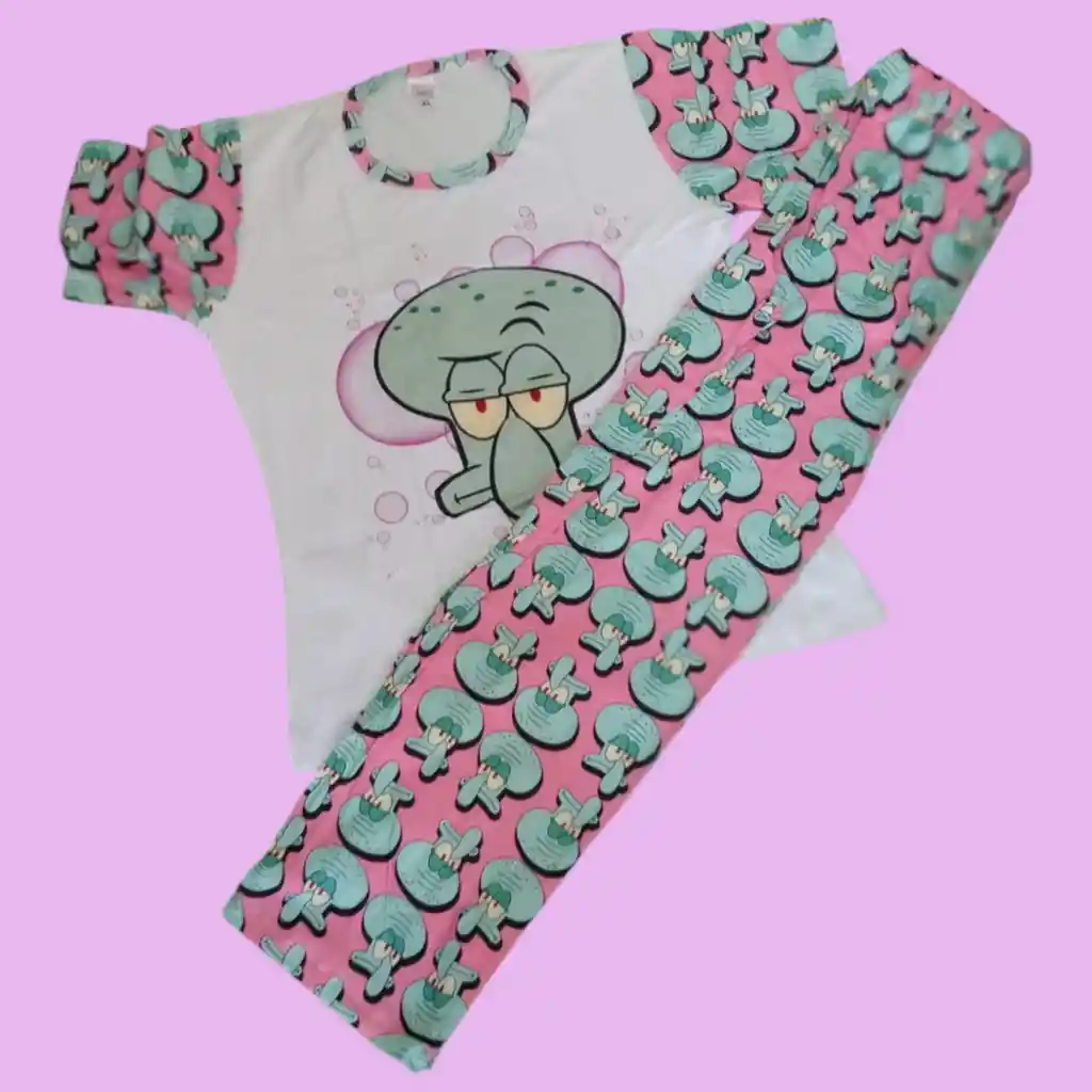 Pijama Pantalon Calamardo Talla Xl