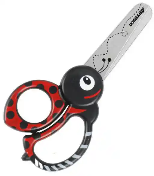 Tijera Punta Roma Lady Bug 5" Artesco
