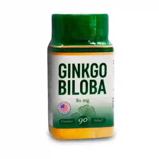 Ginkgo Biloba Americano Suplemento Alimenticio