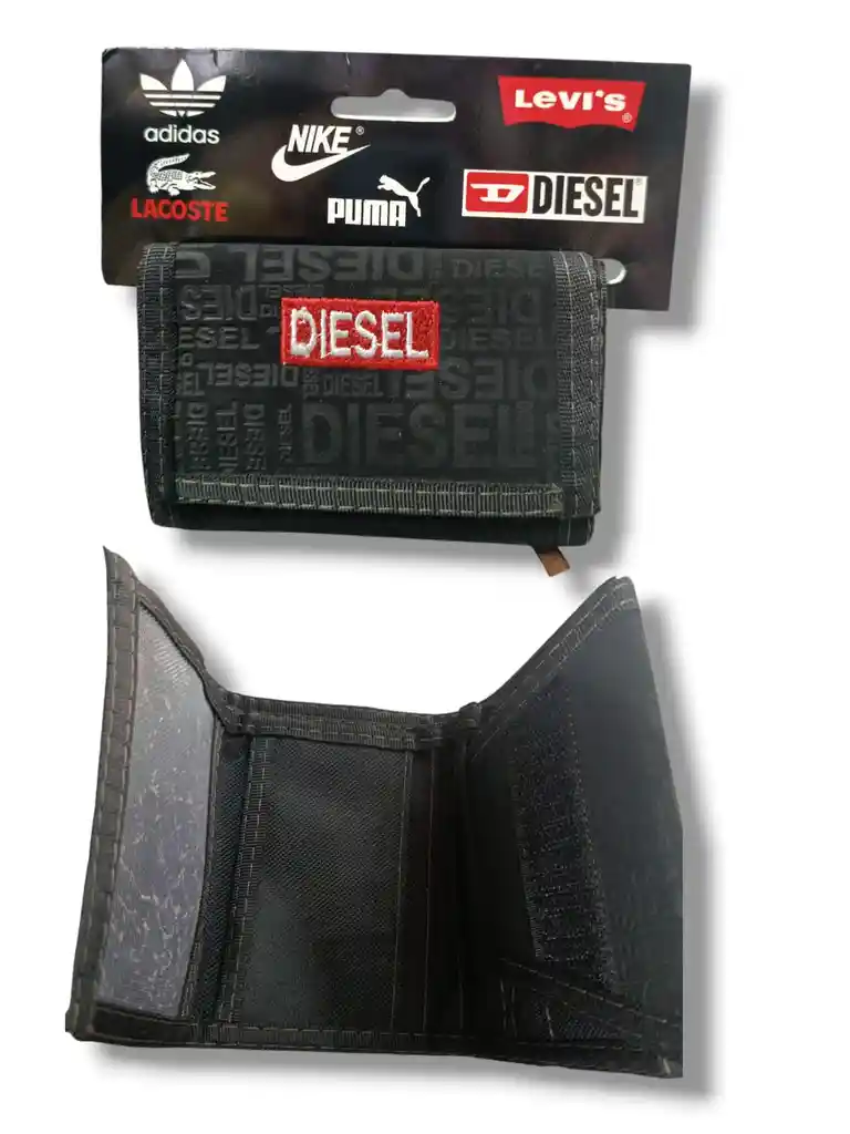 Billetera Casual, Deportiva, Lona Plegable