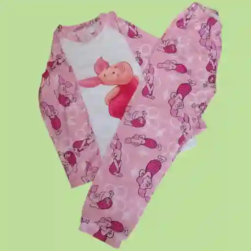 Pijama Pantalon Niña Piglet Talla 16