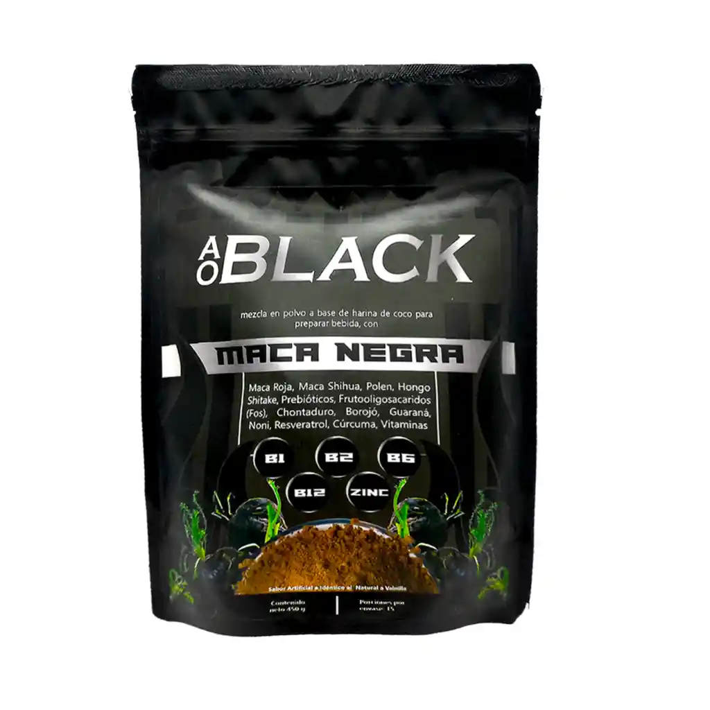Maca Negra + Maca Roja Peruana 100% Pura