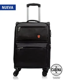 Maleta Liviana Cabina Spinner Negro