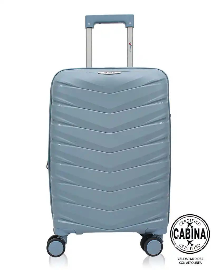 Maleta Rigida Cabina Aires Azul