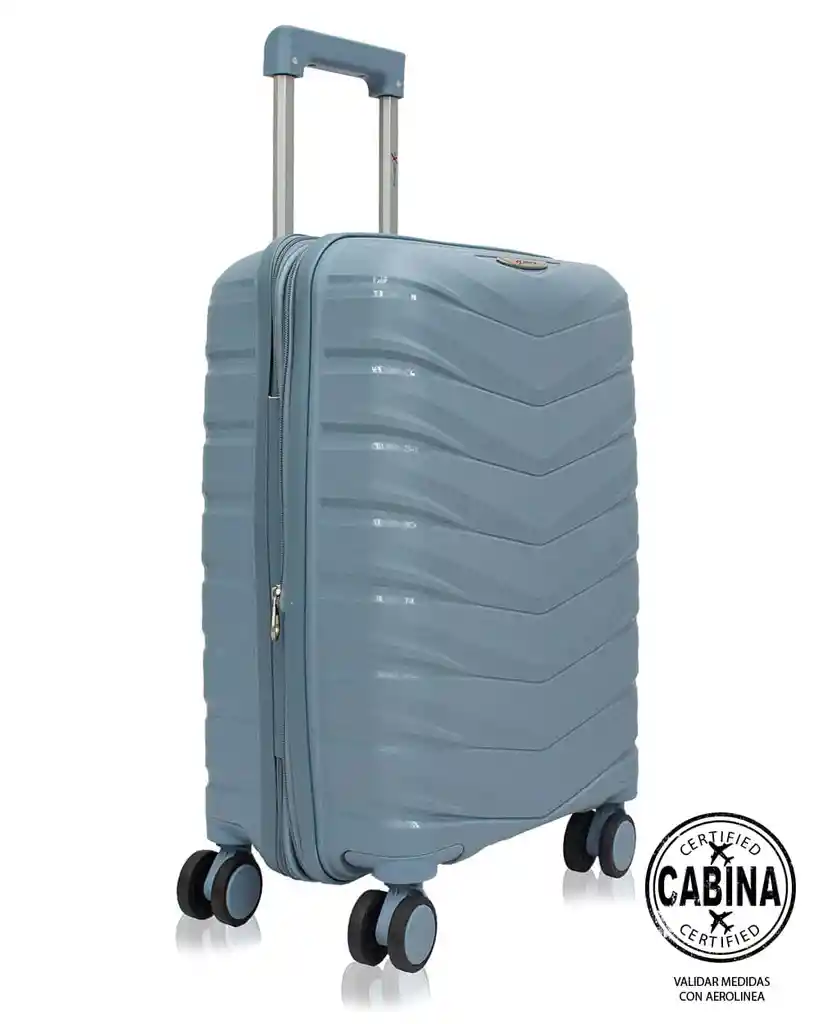 Maleta Rigida Cabina Aires Azul
