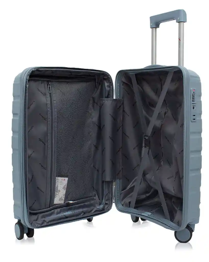Maleta Rigida Cabina Aires Azul