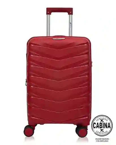 Maleta Rigida Cabina Aires Rojo