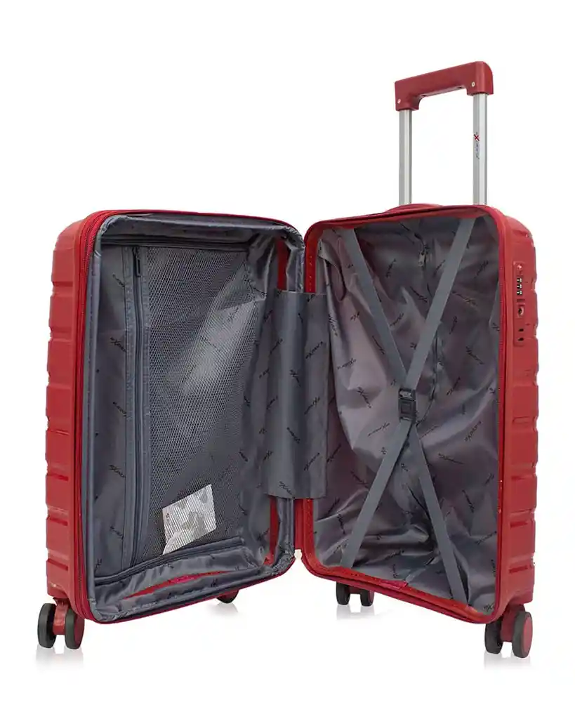Maleta Rigida Cabina Aires Rojo