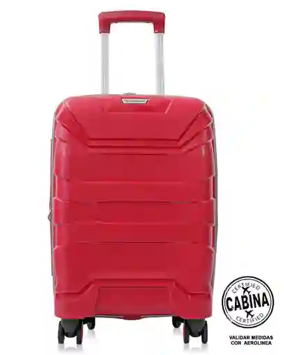Maleta Rigida Cabina Diamond Rojo