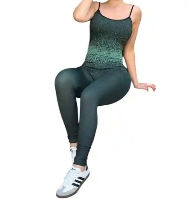 Conjunto Gym Esqueleto+ Leggings Degrade