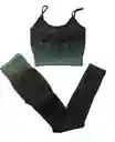 Conjunto Gym Esqueleto+ Leggings Degrade