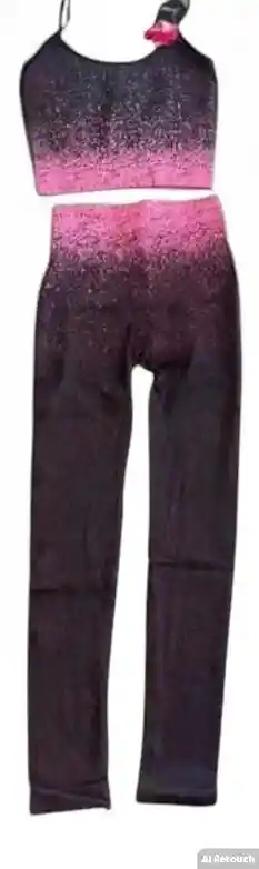 Conjunto Gym Esqueleto+ Leggings Degrade