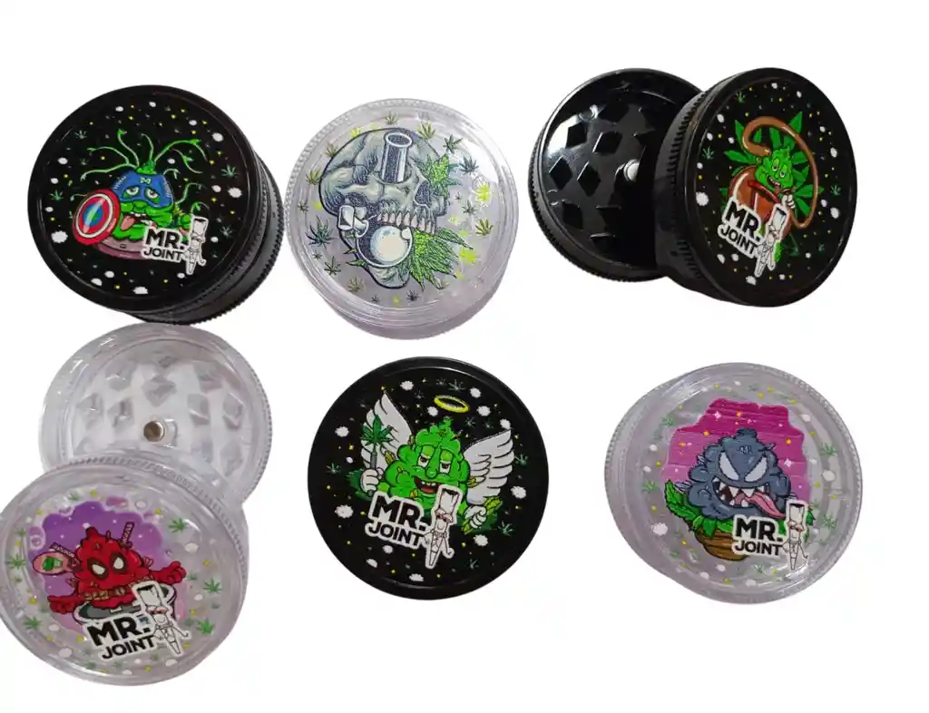 2 Rascador Grinder Trillador Moledor Pequeño X 2