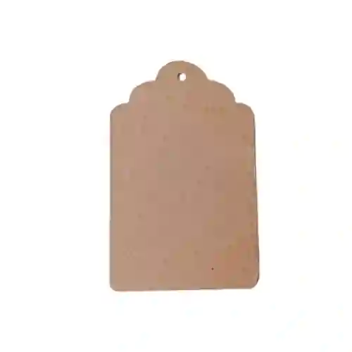 Etiqueta Flor Kraft
