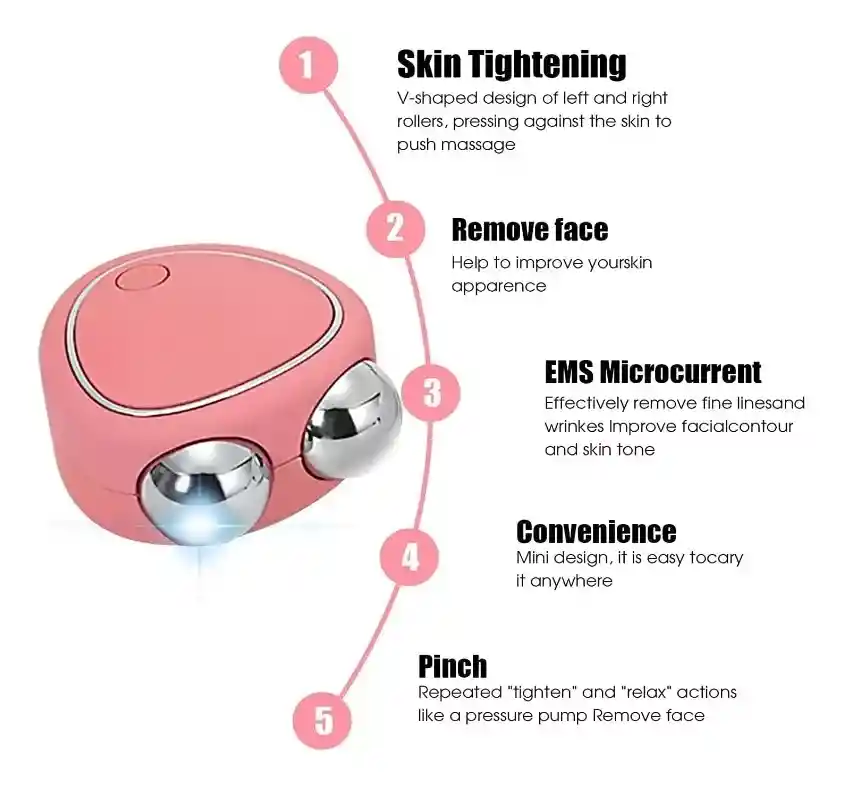 Masajeador Facial Usb Lifting Y Estiramiento Antiedad