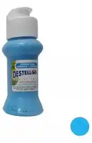 Pintura Acrilica Destellos Azul Bebe