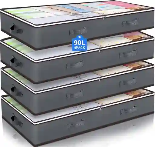 Bolso Almacenamiermto Por 4 De 90l Ropa Tendidos Etc