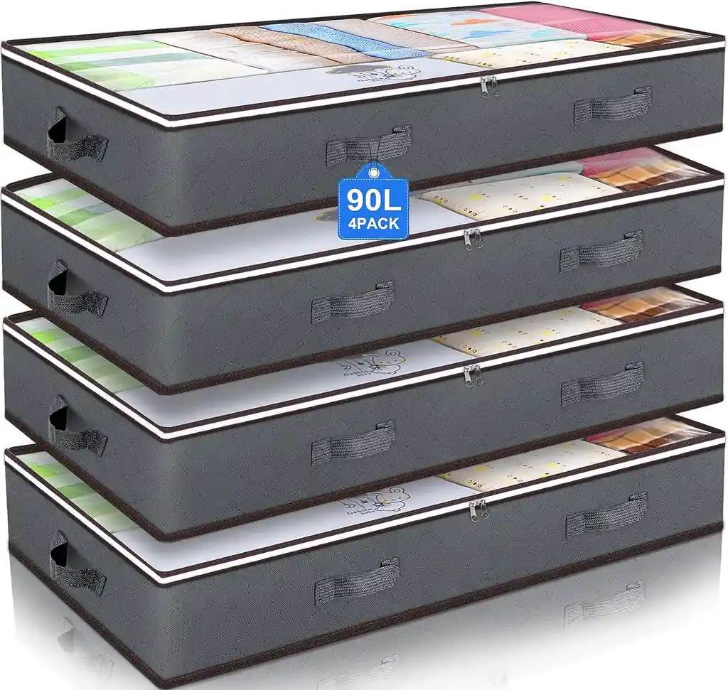 Bolso Almacenamiermto Por 4 De 90l Ropa Tendidos Etc