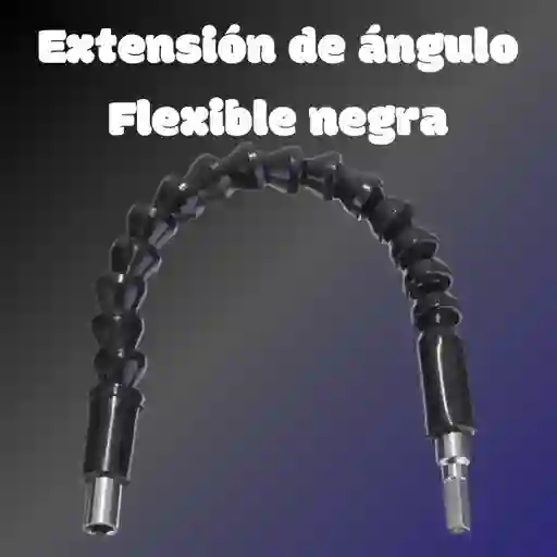 Extensión De Ángulo Flexible Negra