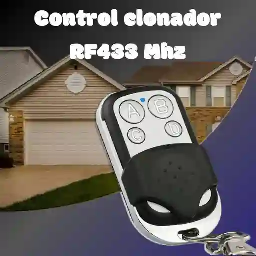 Control Transmisor Rf 433 Mhz 4 Botones