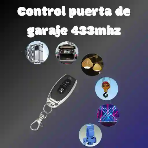 Control Fijo Rf433 De Dos Canales