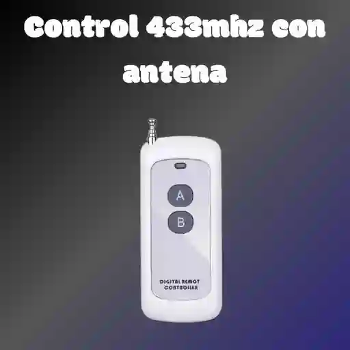 Control 433mhz Con Antena