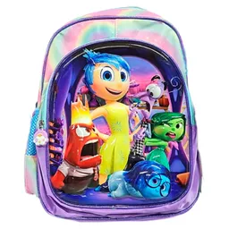 Morral Maleta Mediano Diseño Intensamente Niñas Lona Jle