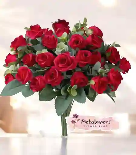 Flores Rosas Pasión Intensa Petalovers