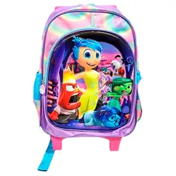 Maleta Ruedas Intensamente Pequeña Morral Escolar Niñas