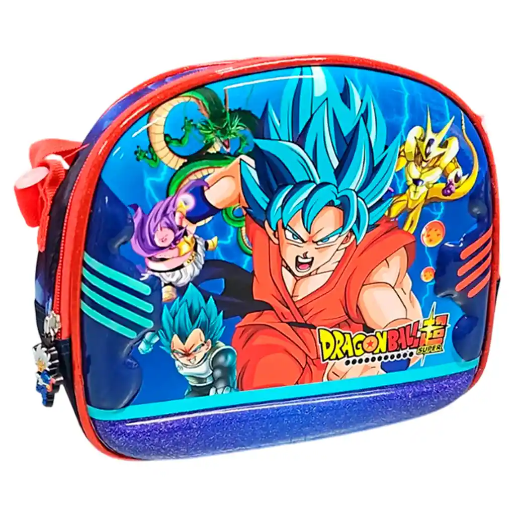 Kit X2 Lonchera Térmica + Cartuchera Dragon Ball Niños Portacomida Jle