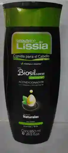 Acondicionador Lissia Biosil Hmw "comida Para El Cabello" 850ml