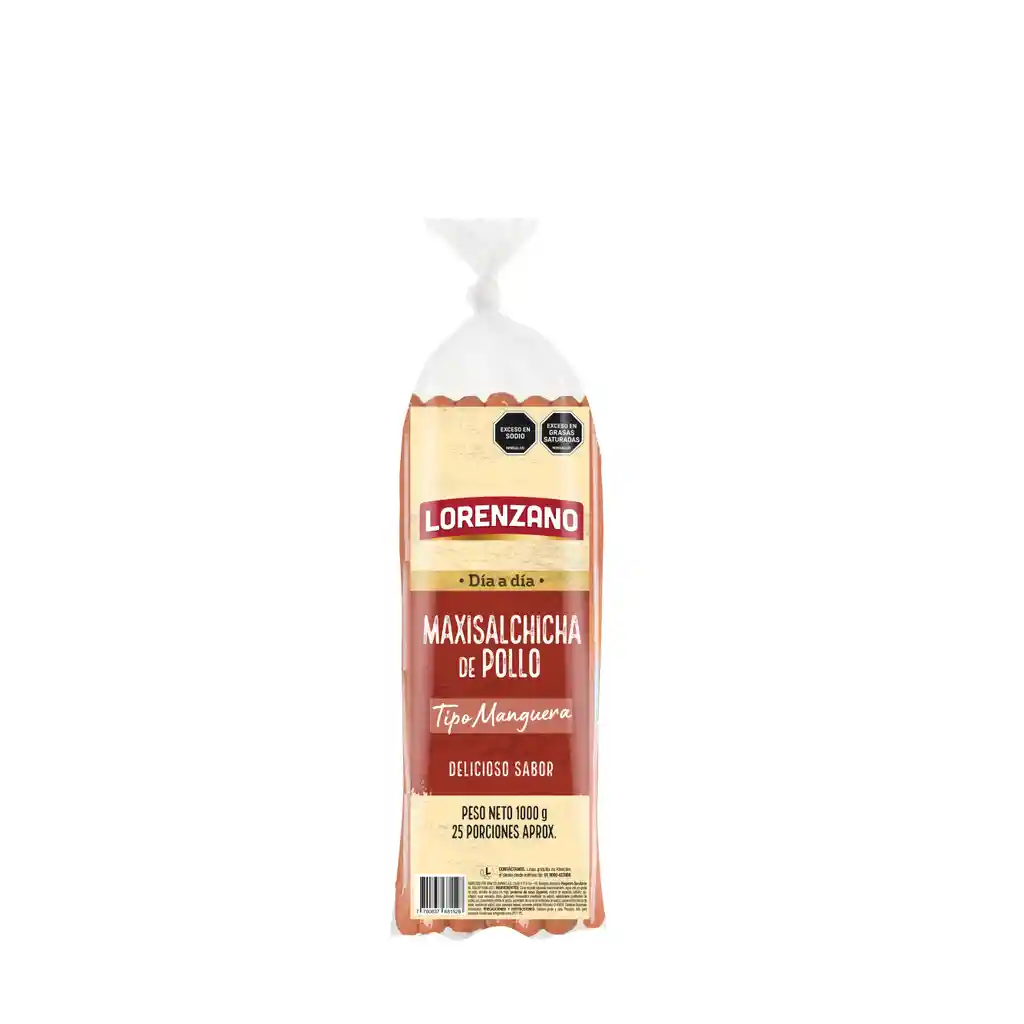 Salchicha Mang Pollo Dia Lorenzano 1000 g