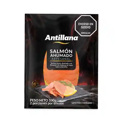 Salmón Ahumado En Caliente Artesanal Antillana x 100g