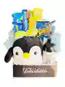 Regalo Tierno Pingüino Amor Para Siempre - Feliz Cumpleaños - Feliz Dia - Regalo Especial San Valentin