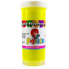 Vinilo Fluorecente Acrilico 125g Amarillo