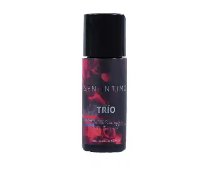 Lubricante Trio (masajes, Oral Y Lubricante) Sen Intimo 30ml