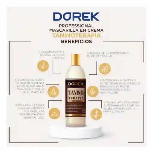 Professional Mascarilla En Crema Taninoterapia 1000ml