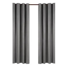Cortina 100% Blackout Engomada Termica X2 Casatua Tipo Lino