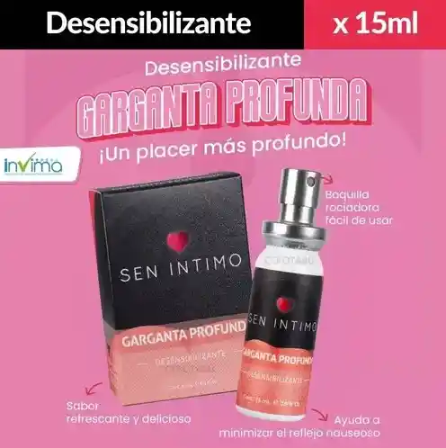 Lubricante Garganta Profunda Desensibilizante