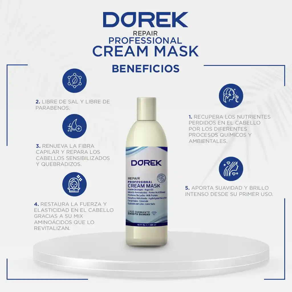 Repair - Professional Cream Mask Liso Diamante 1000ml