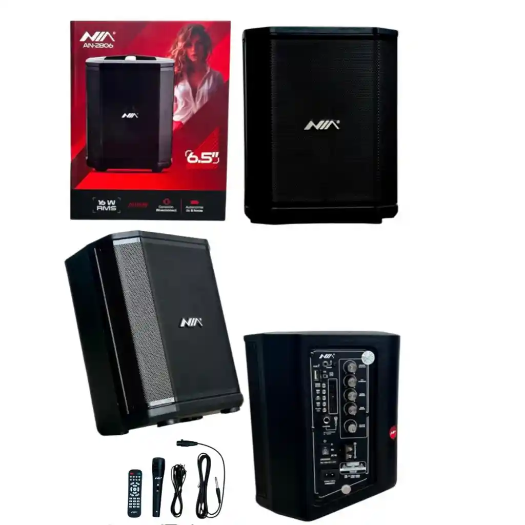 Cabina Tipo Bose Parlante Bluetooth Nia An2806