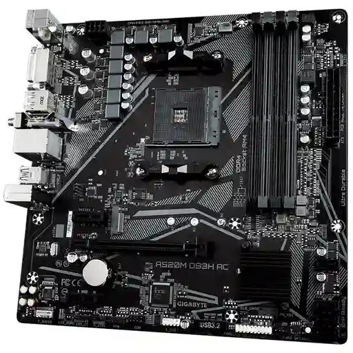 Board Gigabyte A520m Ds3h Ac (socket Am4)