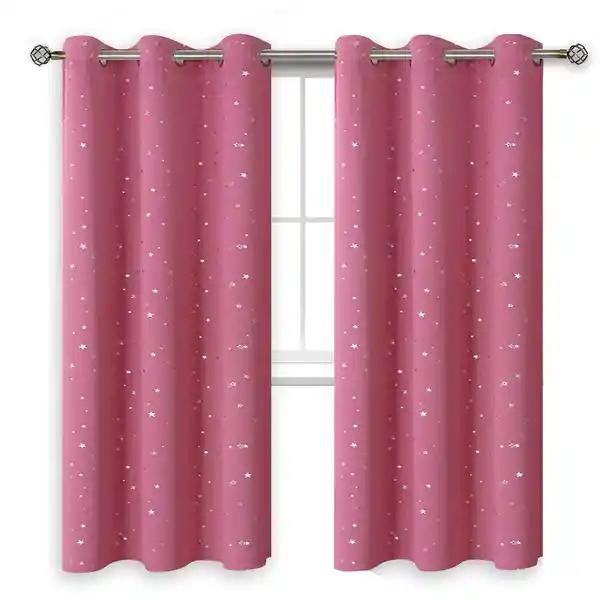 Cortina Niños Niña Semi Blackout Casatua Un Paño 140x220cm