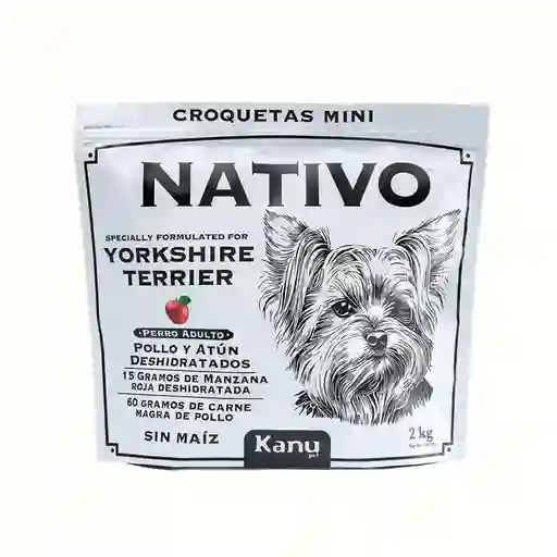 Alimento Nativo Yorkshire Terrier Adulto Kanu Pet Para Perro