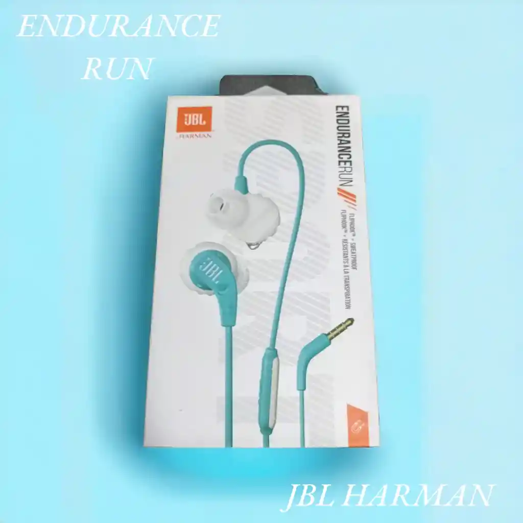 Audifonos Jbl Harman Endurance Run Azul Claro Original!