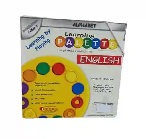 Juego Didáctico Learning Palette Ingles Básico Para Niños