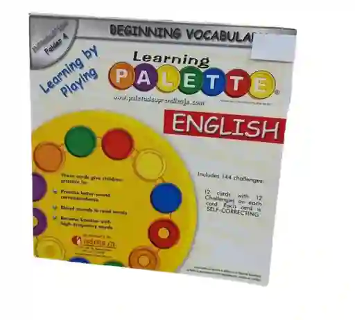 Juego Didáctico Learning Palette Ingles Para Niños