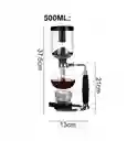 Cafetera Sifon Japones Metodo Al Vacio Siphon Coffee 500 Ml