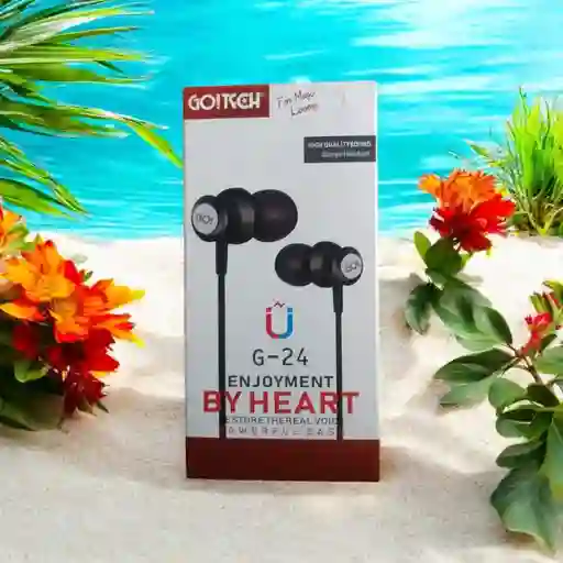 Audífonos /auriculares Manos Libres Go! Tech G-24