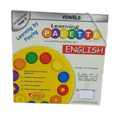 Juego Didáctico Learning Palette Ingles Vocales Para Niños